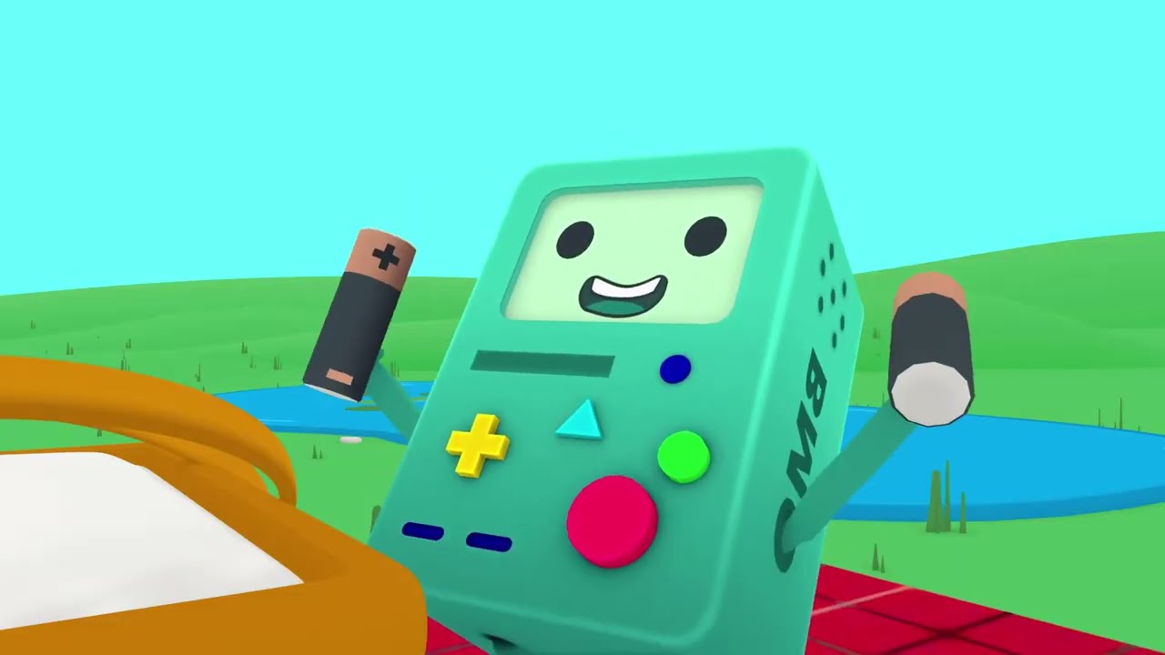 BMO Changing Batteries