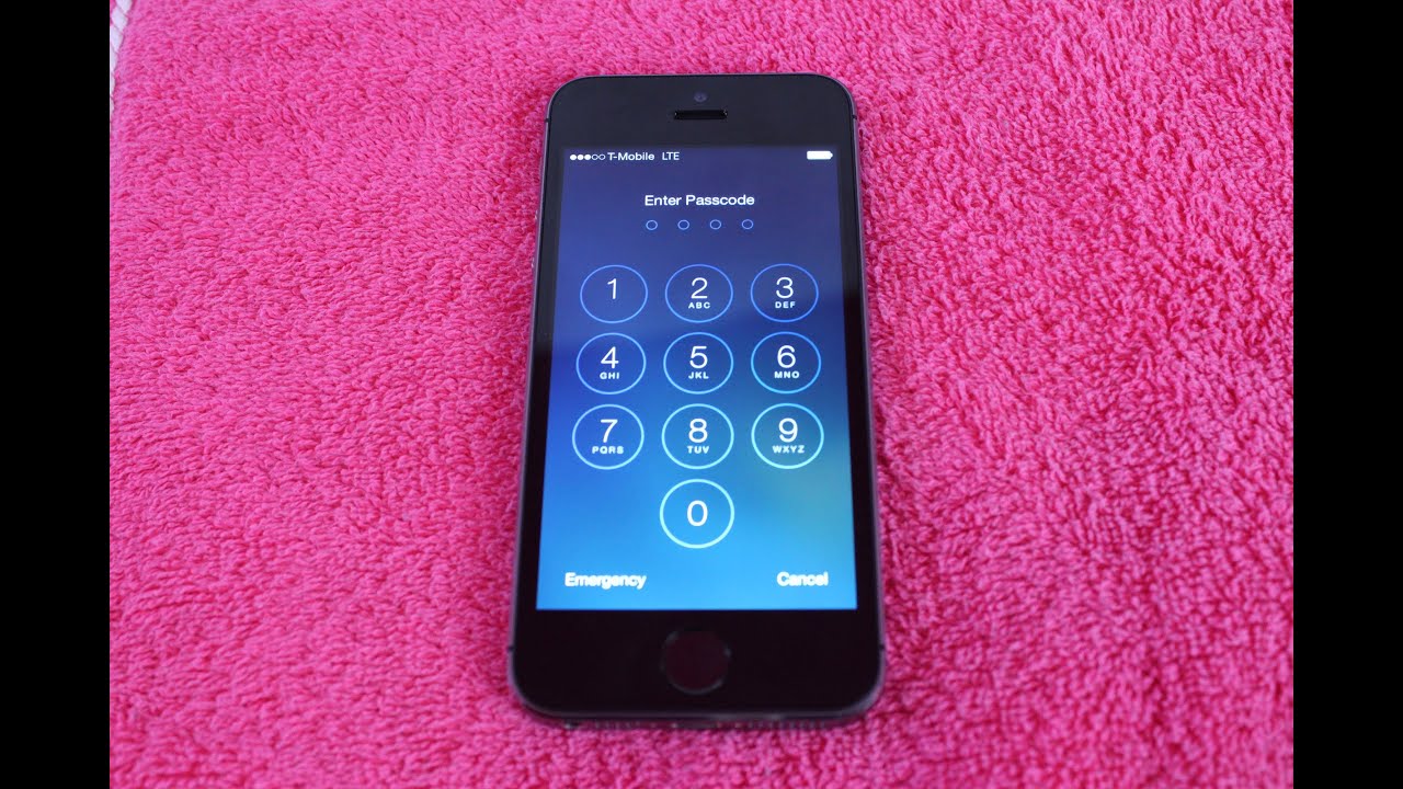 Как: удалить забытый пароль на iPhone 5S и 5C | iPad Mini iOS | Обход пароля | Руководство по раз...