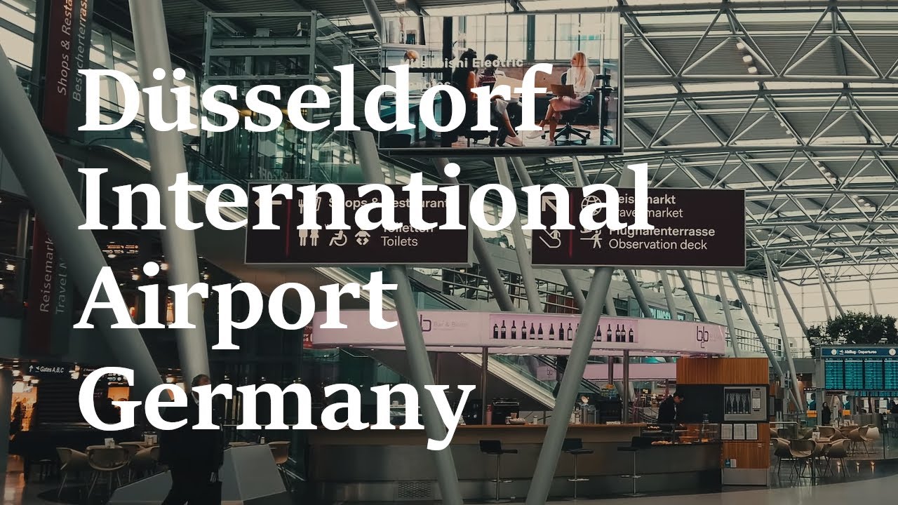 D&uuml;sseldorf International Airport (DUS) in Germany