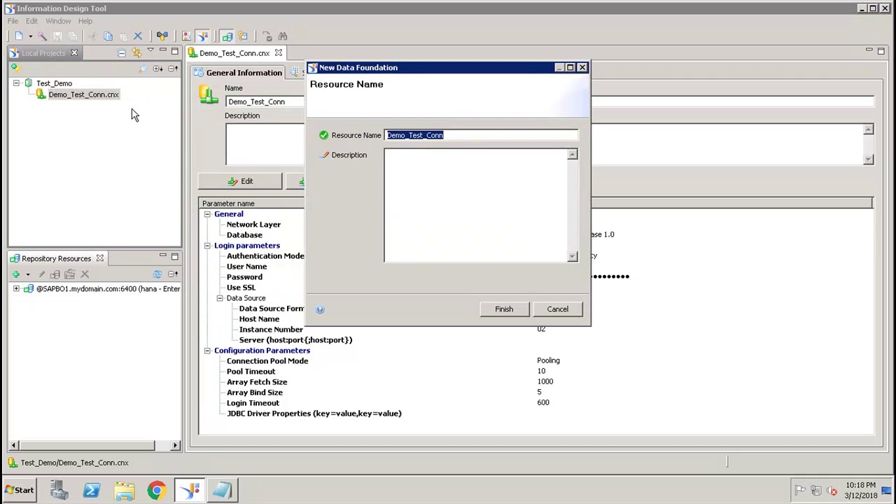 SAP HANA BI - Universe development in IDT