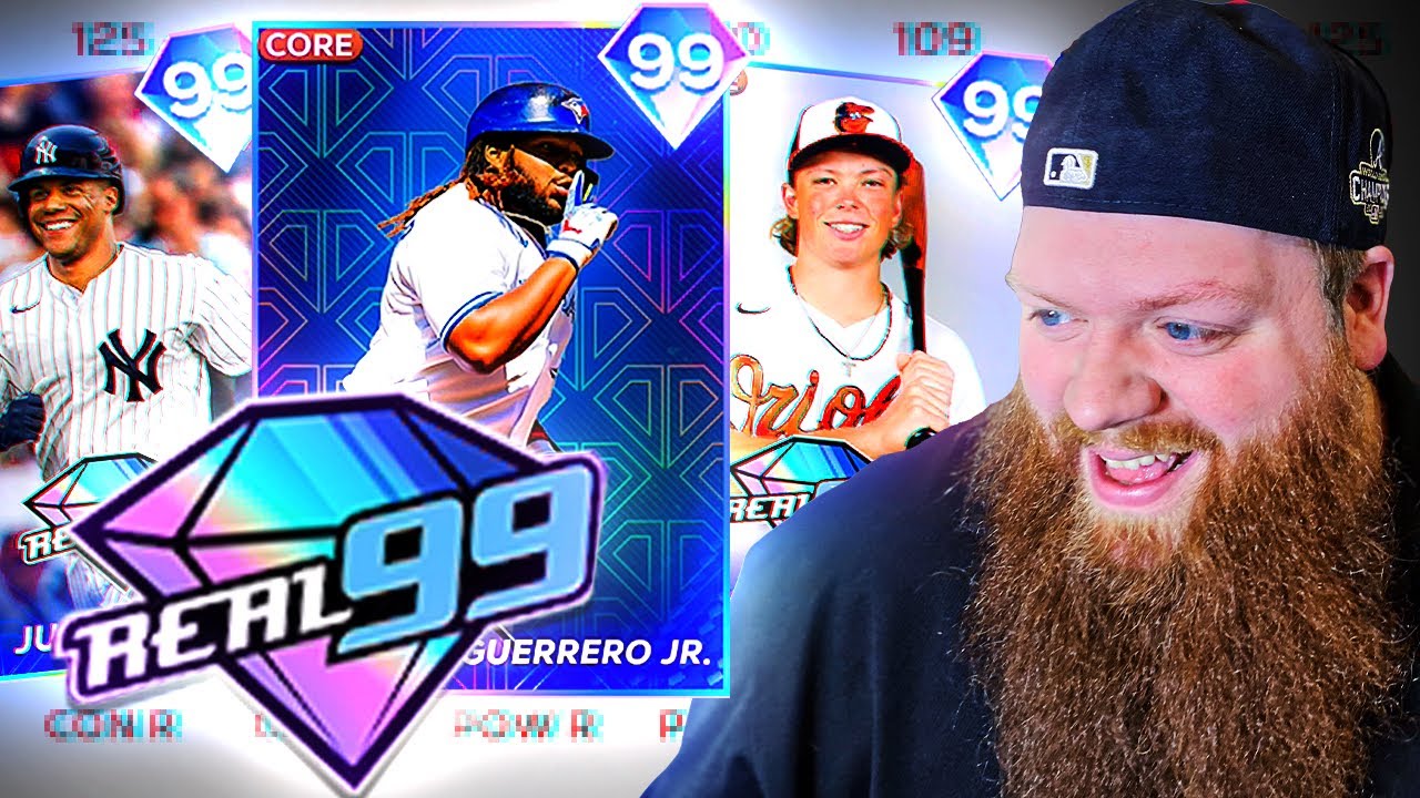 I USED THE BEST REAL 99 CARDS IN MLB THE SHOW 24!