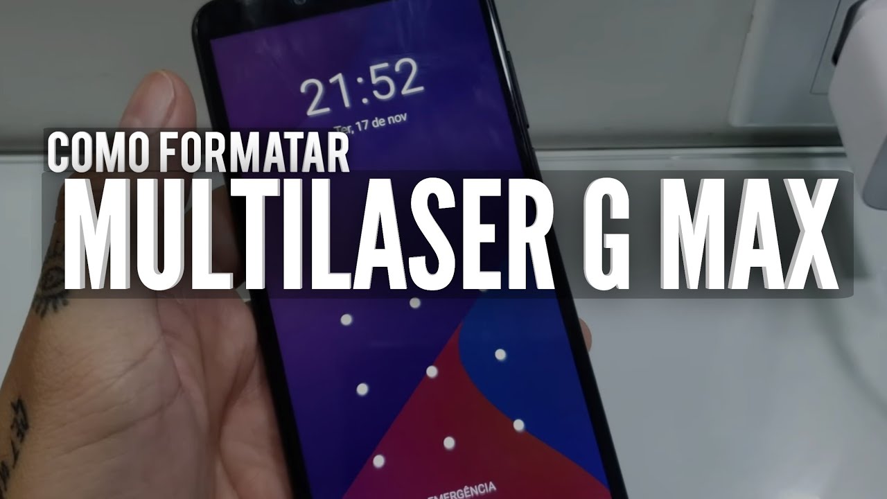 HARD RESET MULTILASER GMAX | COMO FORMATAR