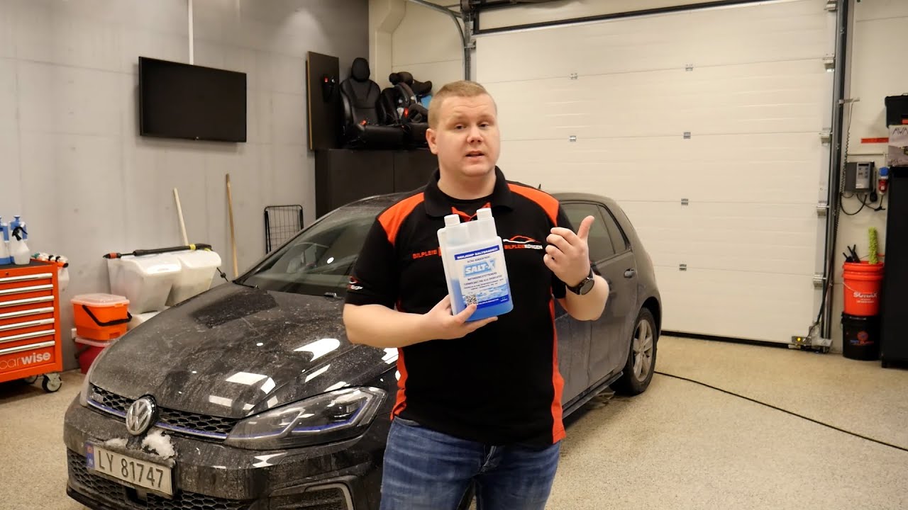 Så blir du av med vägsaltet på din bil