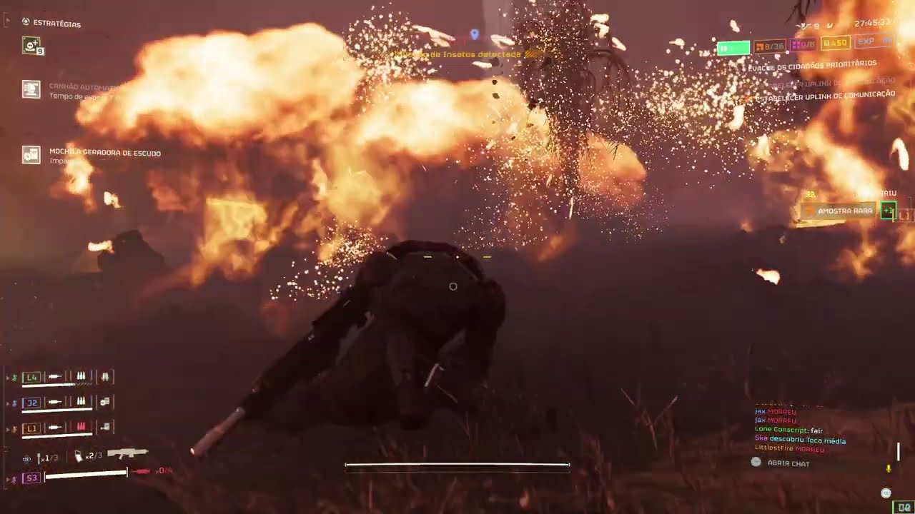 HELLDIVERS™ 2 (fail) CIRRUS LVL-9 Terminídios - Ska jax LittlesFire Lone_Conscript(Evacuar Cidadãos)