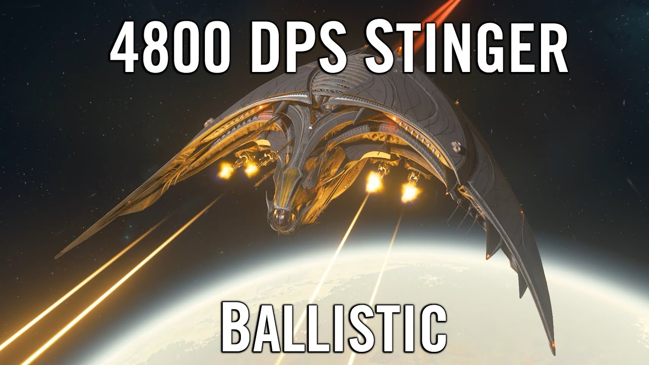 Star Citizen: 4800 DPS Ballistic STINGER: игровой процесс