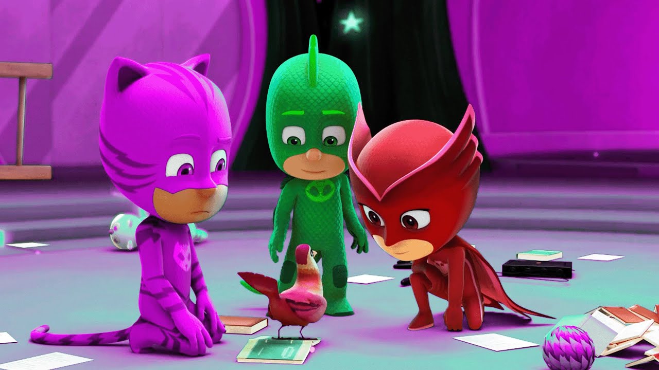 Purple Catboy | Owlette's Feathered Friend | PICK YOUR FAV COLOR | PJ Masks Funny Colors