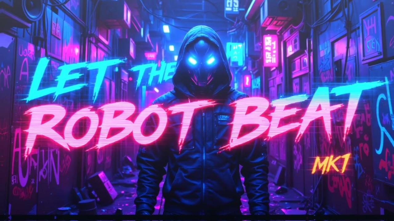 KEEJOSX - Let the Robot Beat Mk1 - Track 13 | AI Royalty Free Music [HIP-HOP/GLITCH-HOP]
