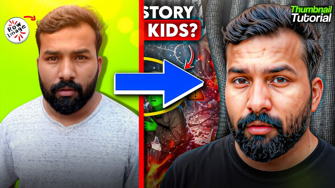 The Craziest  Decoumenty Mobile Thumbnail Tutorial You’ll Ever See! | MateenDesigns