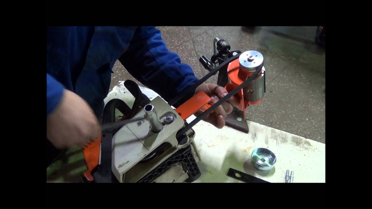 Насадка-короед (окариватель) для бензопилы, установка и работа