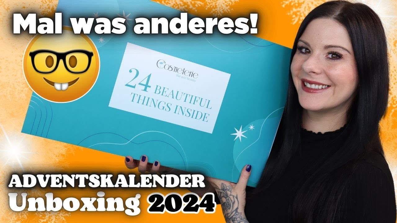 Mal was anderes! ✨ Cosmeterie Adventskalender 2024 Inhalt 24 Türchen