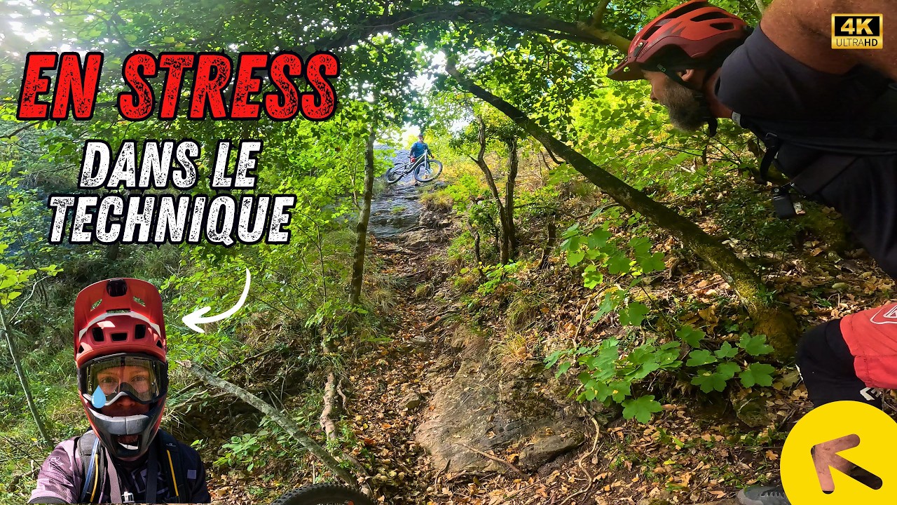 VTT Gros TECHNIQUE à Mazaugues - Crash Test dans du Naturel 😱 ! Enduro MTB, var, France 2025