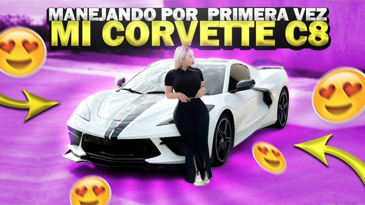 MANEJE POR PRIMERA VEZ MI NUEVO CORVETTE C8…|KarlaGroo
