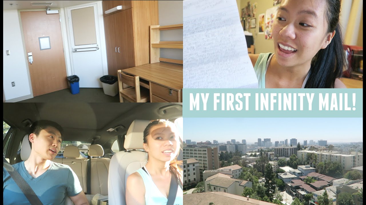 UCLA Holly Hall Tour, Driving Vlog & My First PO Box Unboxing!