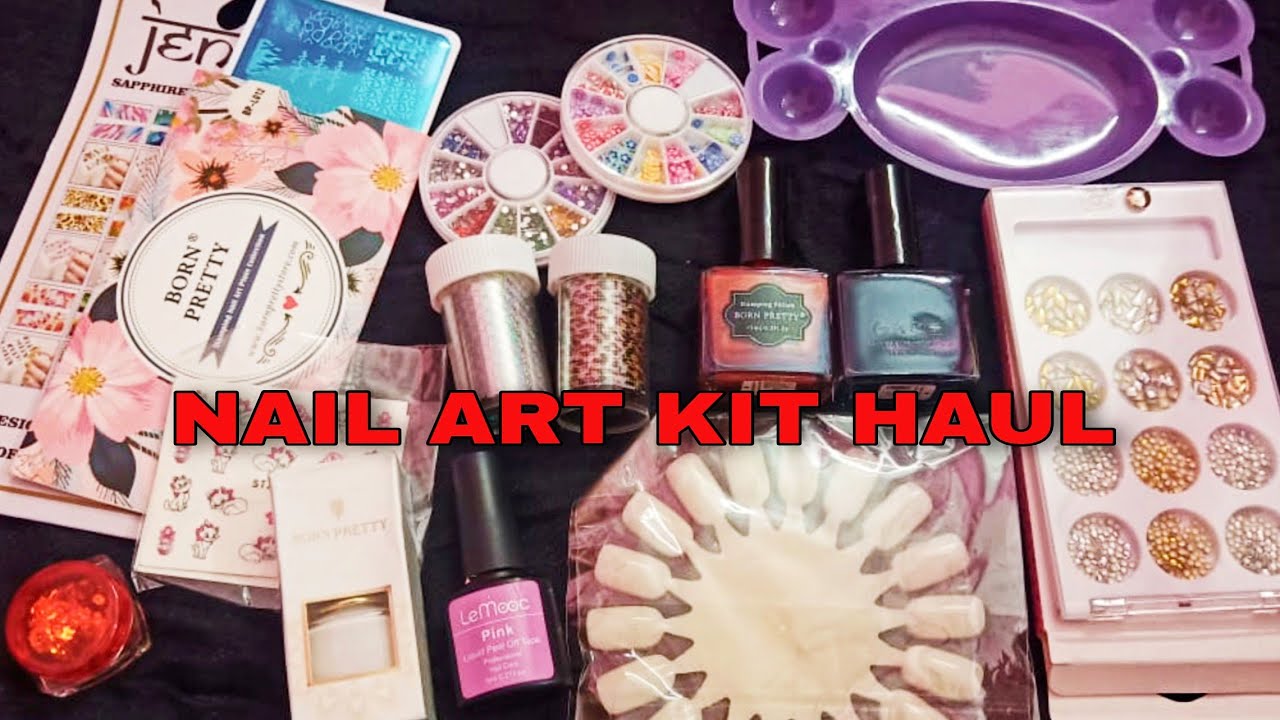 Flipkart nail art kit haul #1 / latest womenz fashion