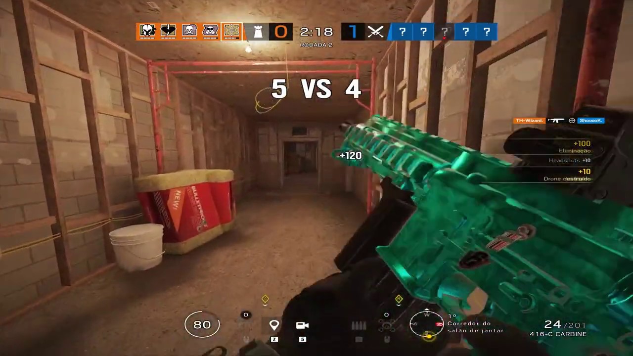 Rainbow Six Siege - Montage #1 Primeira Semana no PC - TH-Wizard [R6-PC]