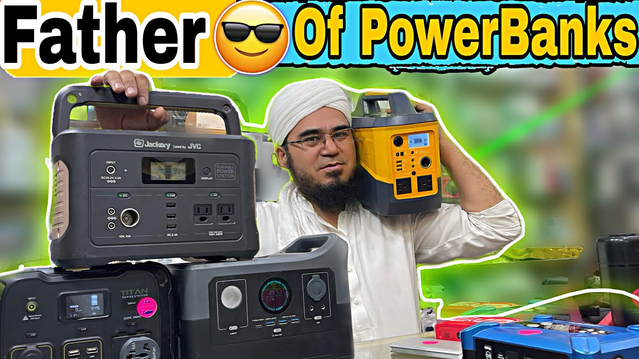 Ultimate Powerbanks 🔋170k Mah | Branded PowerStations | #iRoom #JVC #tech #Battery #powerbank #video