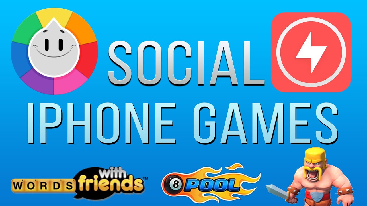 Best Social iPhone & iPad Games to Play with your Friends!