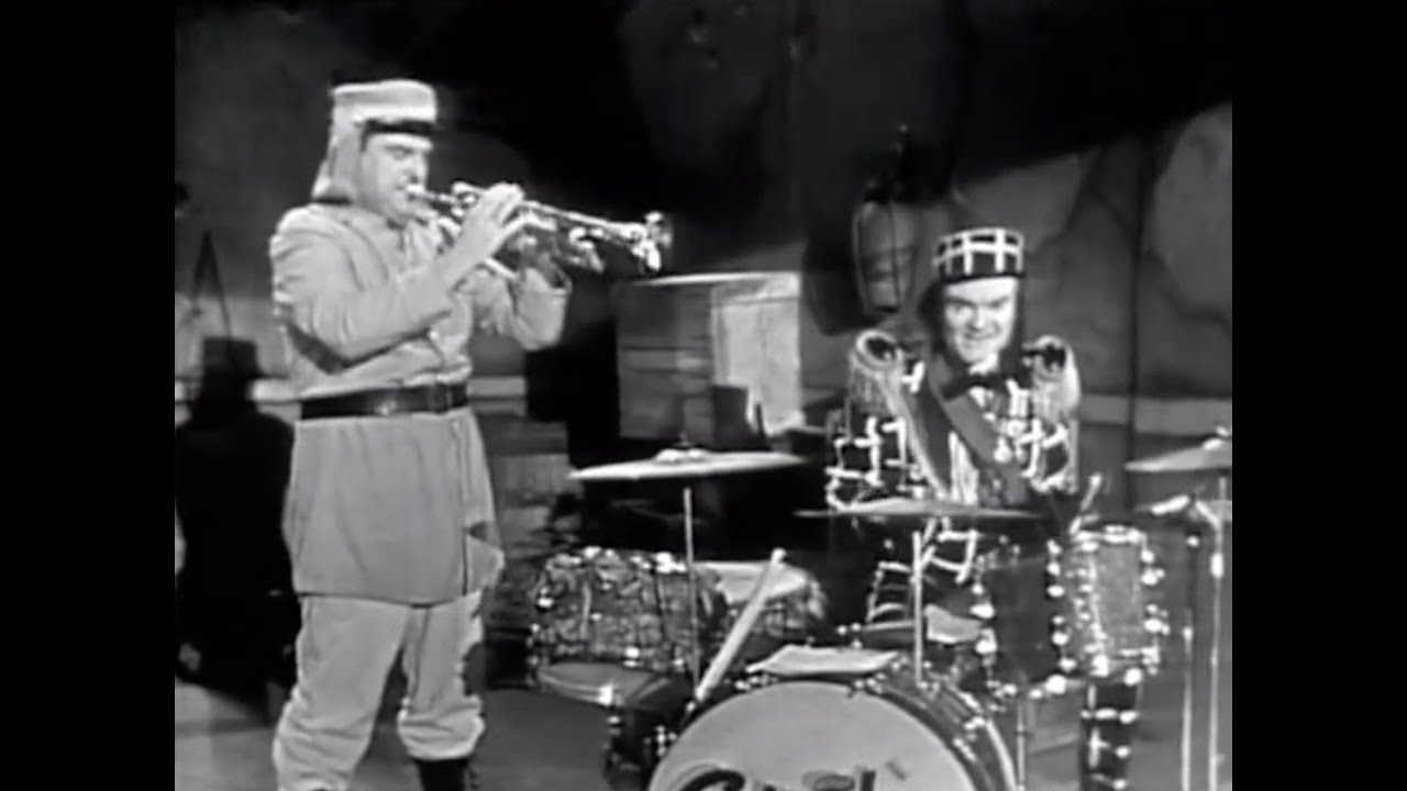Minka with George Rock on Trumpet and Spike Jone on Drums