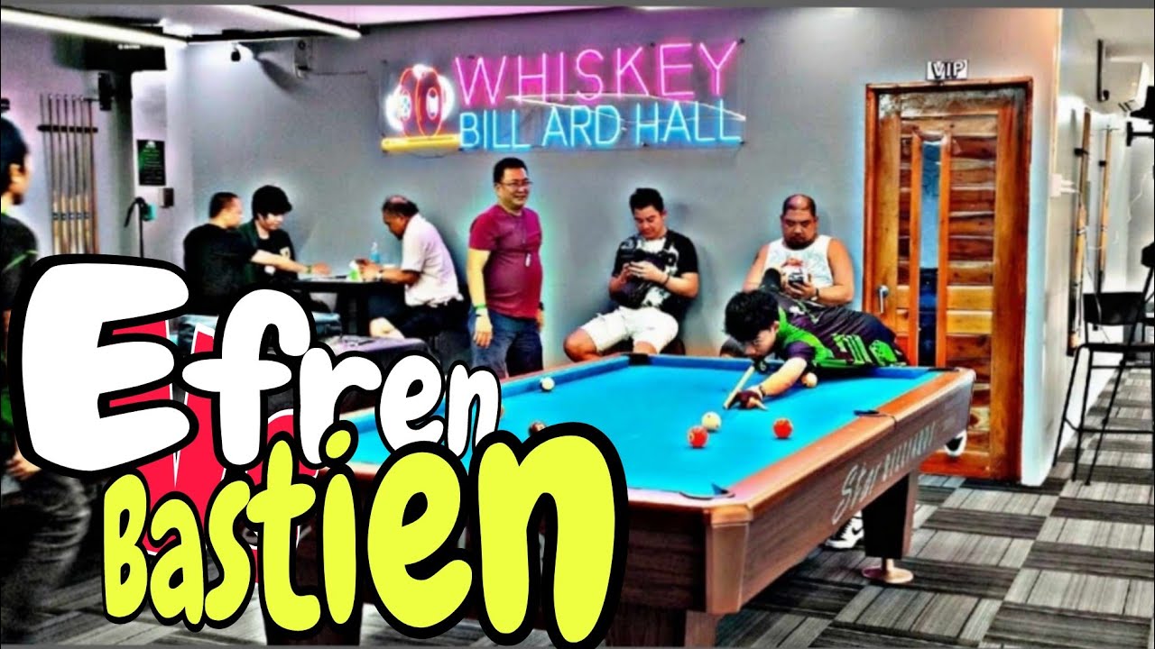 EFREN BATA REYES 9-10 🆚 BASTIEN OLANDA RAGE20 🔥 @WHISKEY BILLIARD HALL