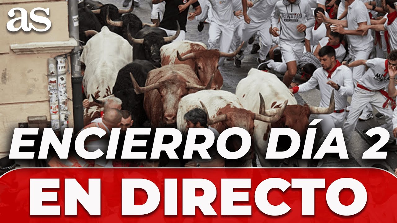 EN DIRECTO, SEGUNDO ENCIERRO de SANFERMINES (8 de JULIO) | SAN FERMÍN 2025