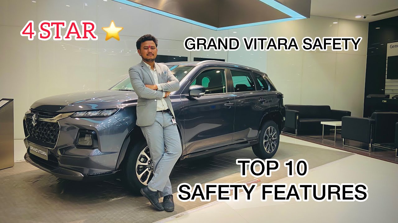 Grand Vitara Safety features | Maruti Suzuki grand Vitara | #grandvitara