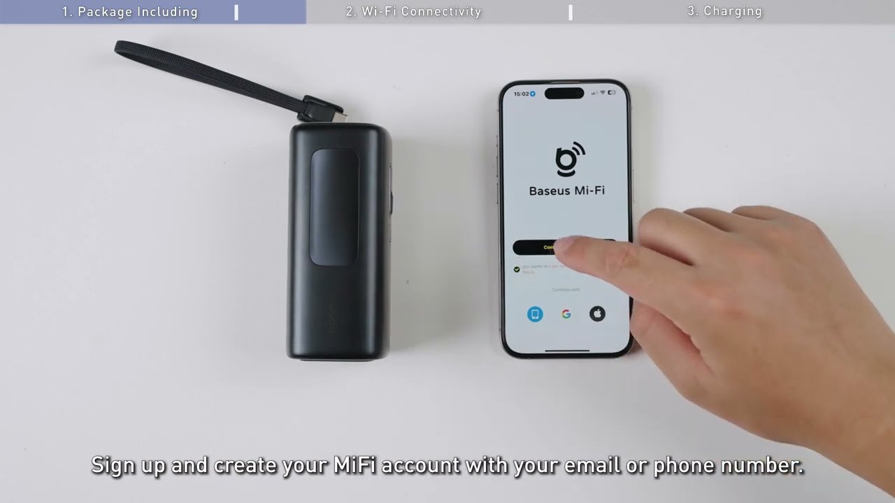Baseus EnerGeek GX11 | What's in Box & How to Connect | World's First MiFi + 20,000mAh Power Bank