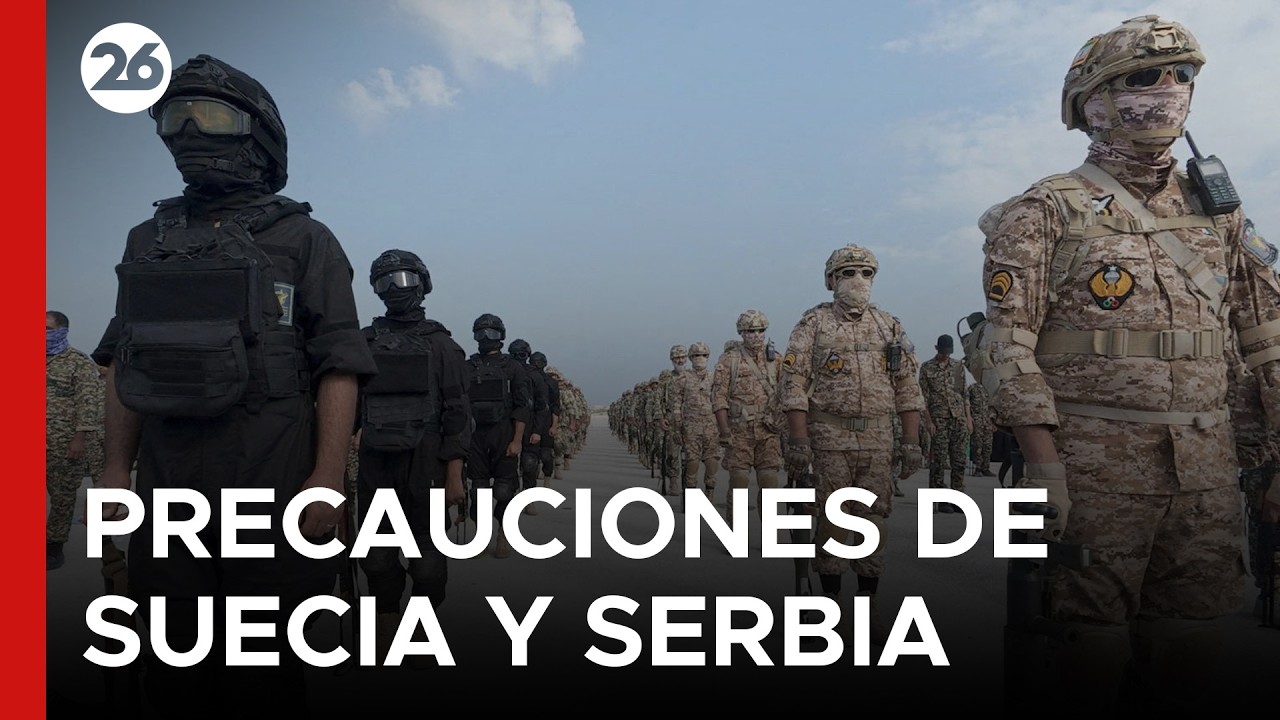 🚨 MÁXIMA TENSIÓN: Suecia y Serbia urgen a sus ciudadanos de salir inmediatamente de Irán