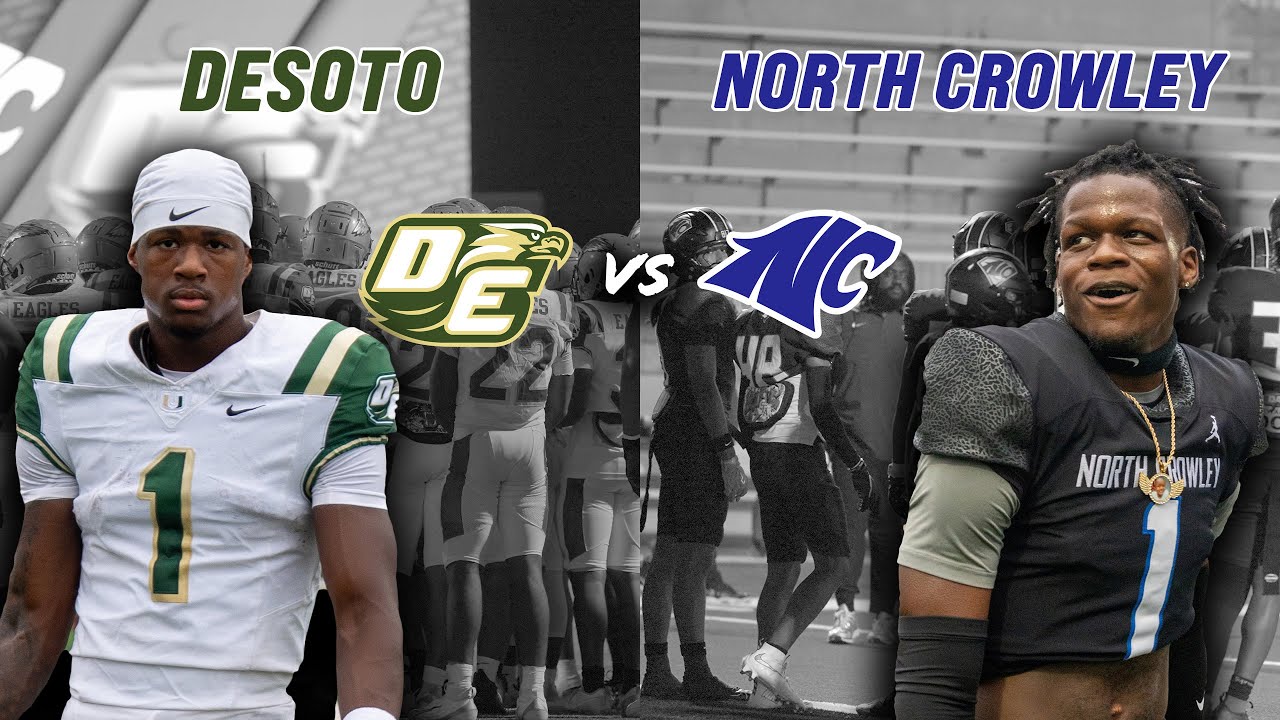 #2 North Crowley vs Desoto 6 HOUR LONG FOOTBALL GAME WHO WILL CLAIM THE DFW METROPLEX? #txhsfb