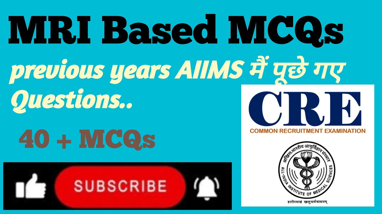 MRI Related important questions !! AIIMS CRE-4 !! #radiographer #paramedical #mri #cre2026 