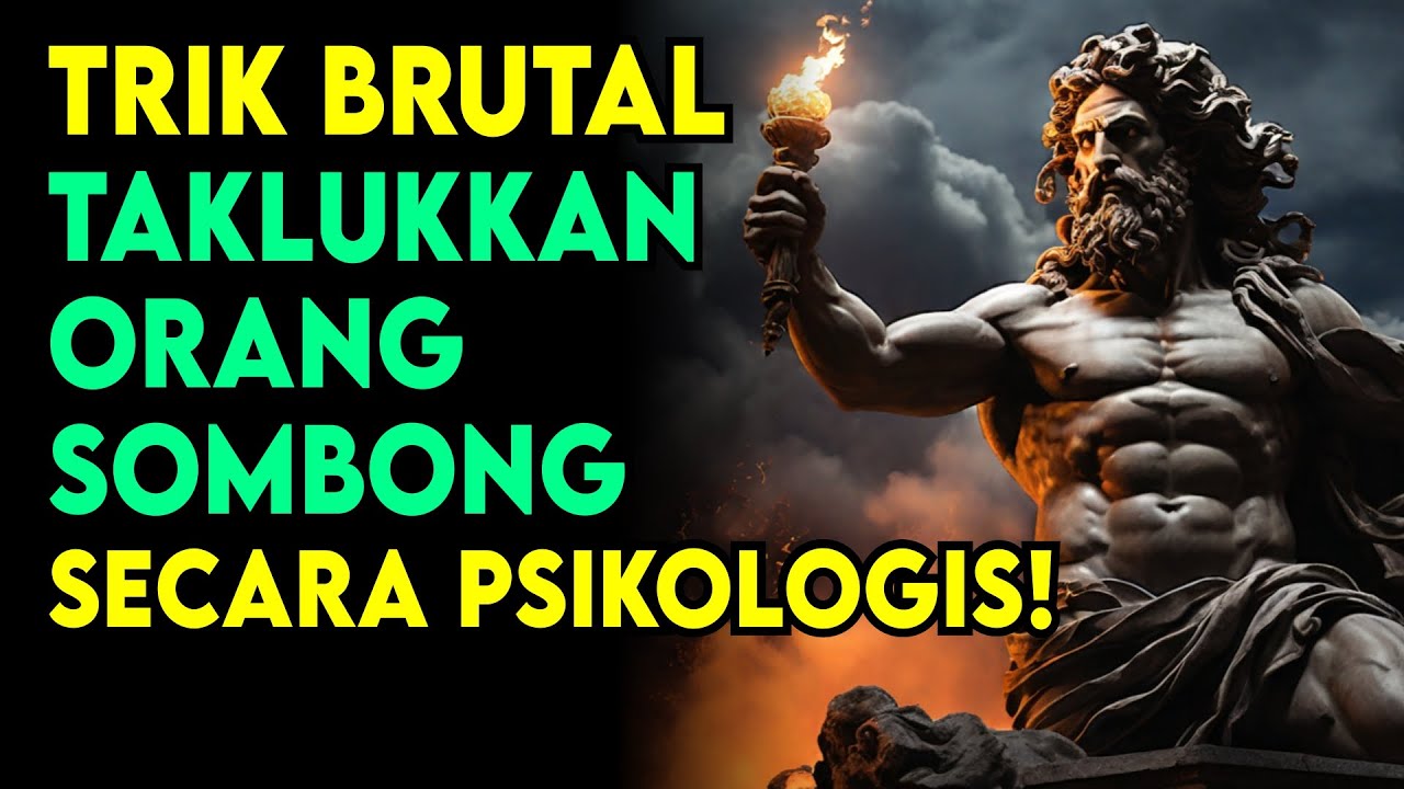 7 Dark Psychology MENAKLUKKAN ORANG SOMBONG Tanpa Emosi | Stoikisme