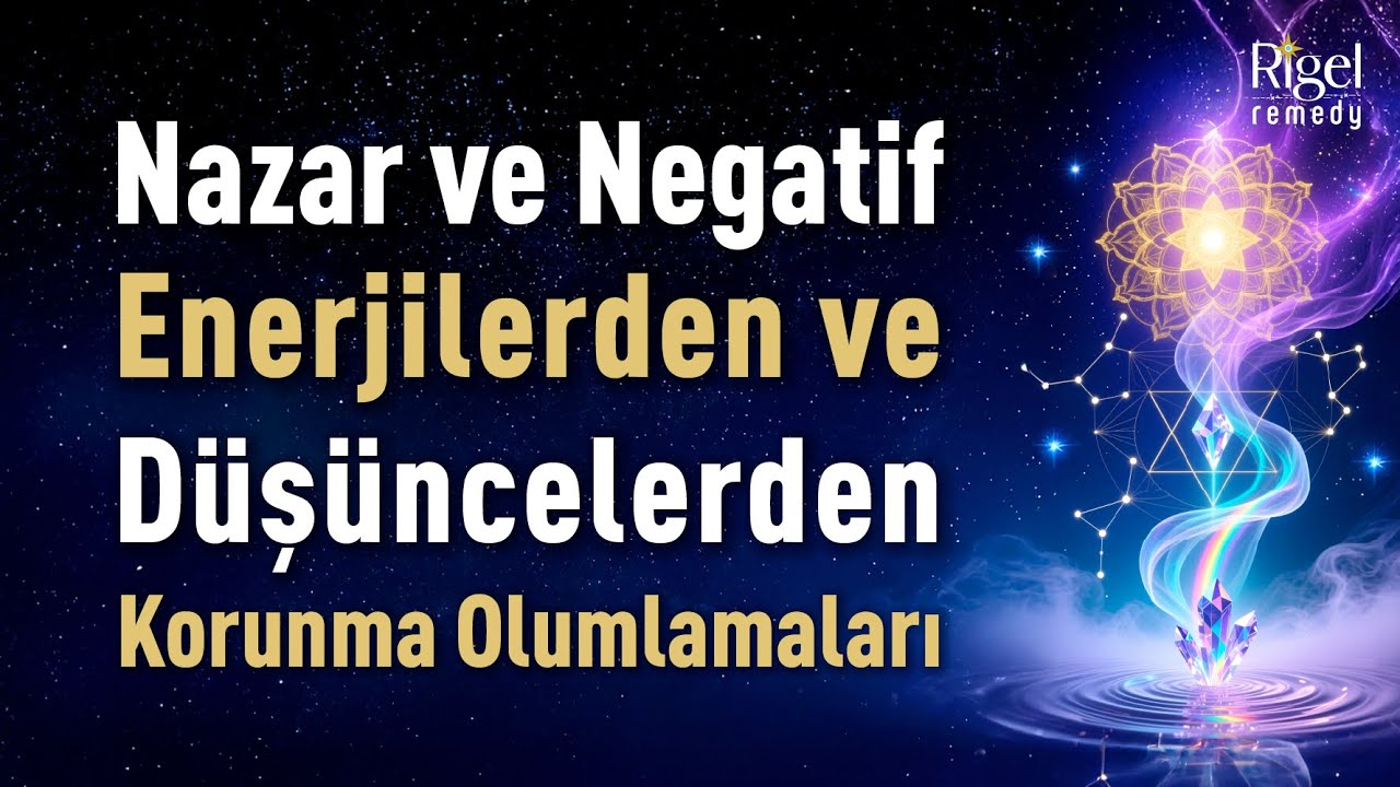 ✨ 🧿 Nazar & Negatif Enerjiden ve Düşüncelerden Korunma · Güçlü Olumlamalar 🧿✨  | Rigel Remedy