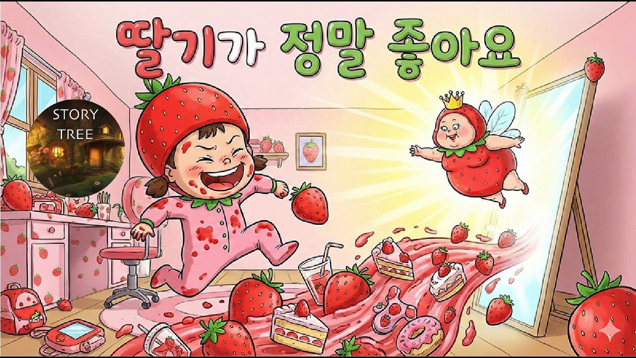 딸기가 정말 좋아요 | 스토리트리 창작동화 | 딸기나라 여행 이야기