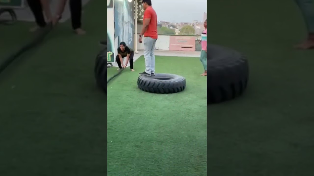 Open Terrace Crossfit at MUSCLE FACTORY GYM, TIGRI GOL CHAKKAR NEAR GAUR CITY, NOIDA EXT/GHAZIABAD