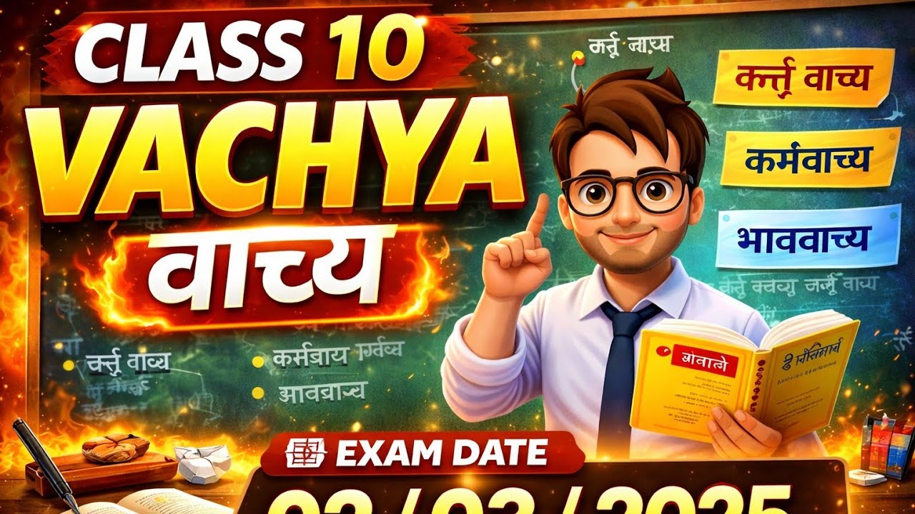 वाच्य : paper yahi se aayega class 10 || Vachya || hp # video #vachya #class10th 