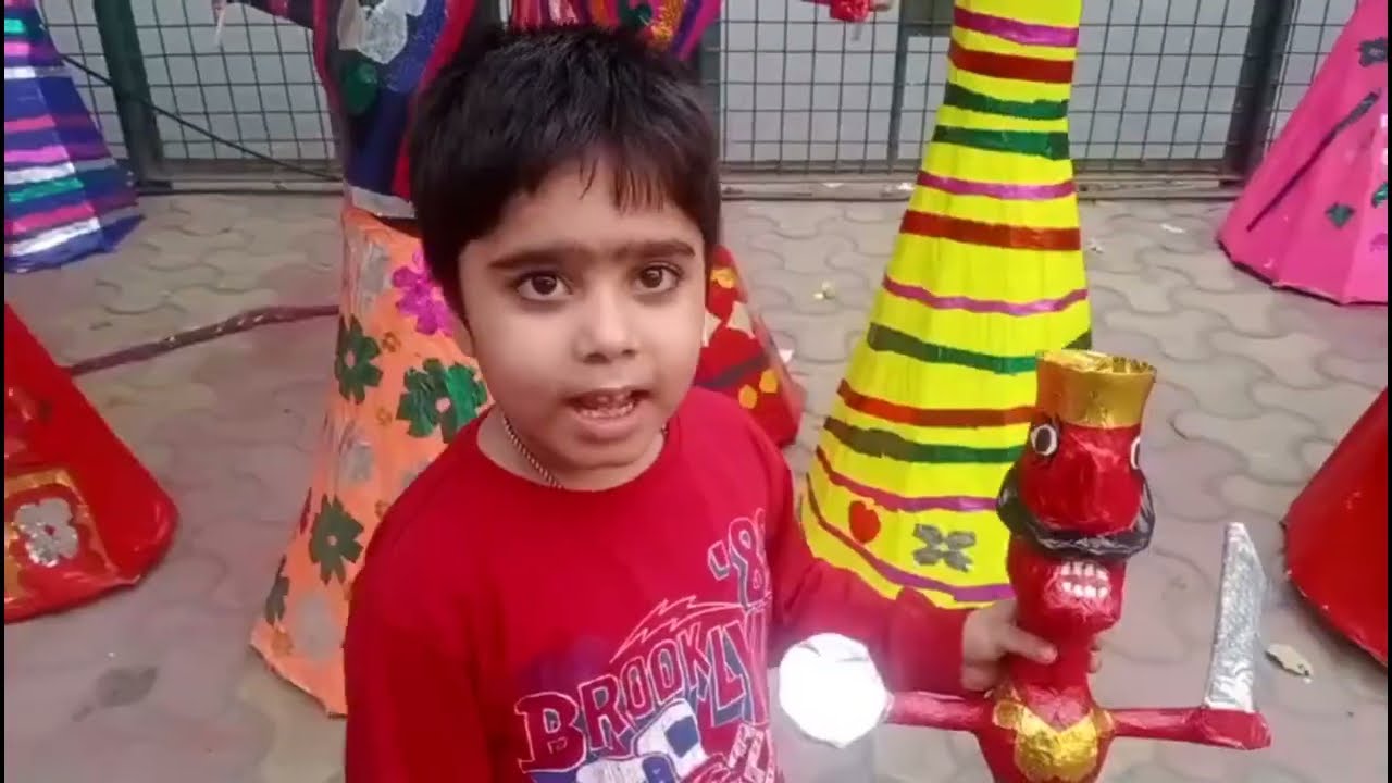 Ravan huye Ready for dussehra Ravan Market 2023 Tagore Garden