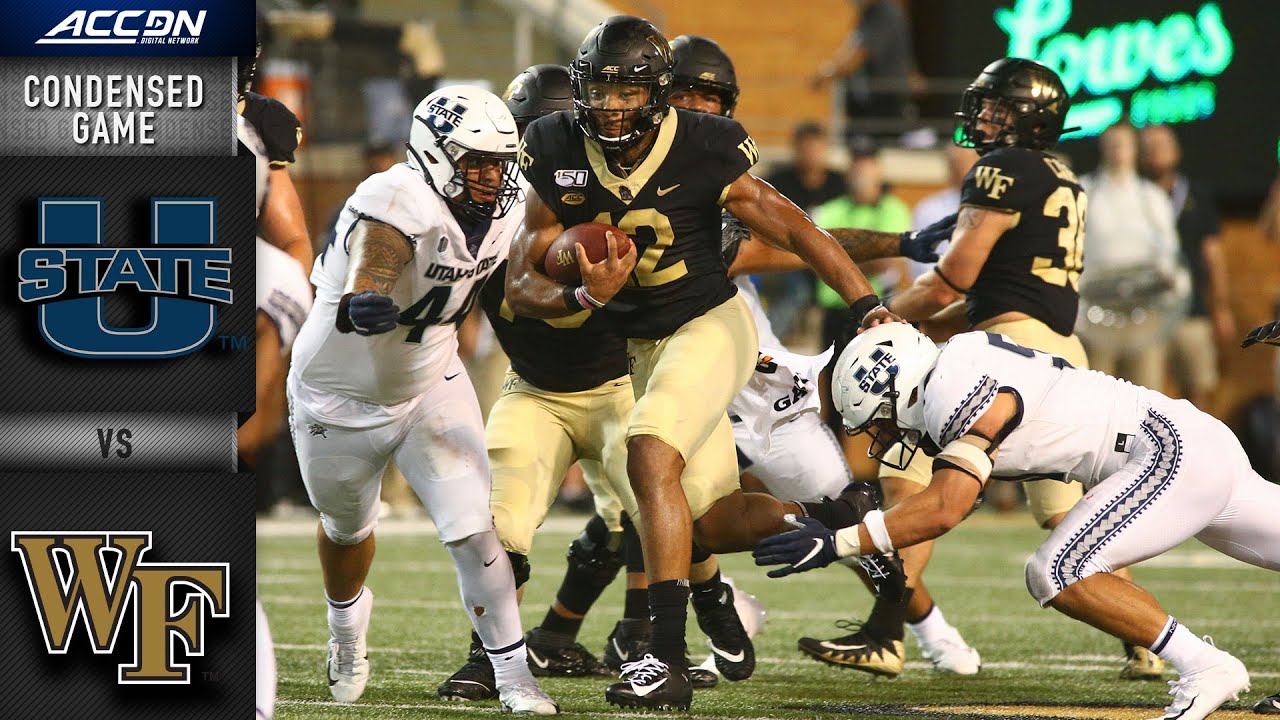 Utah State vs. Wake Forest Condensed Game | ACC Football 2019-20