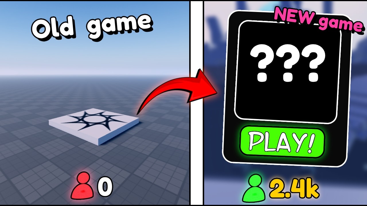 I Made a VIRAL Roblox game from my Old Game! | Devlog 1