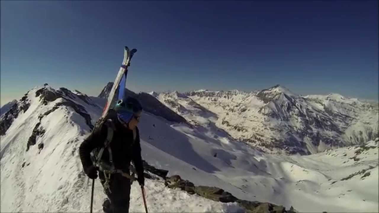 La belle aête Sud-Est de l'Albaron...