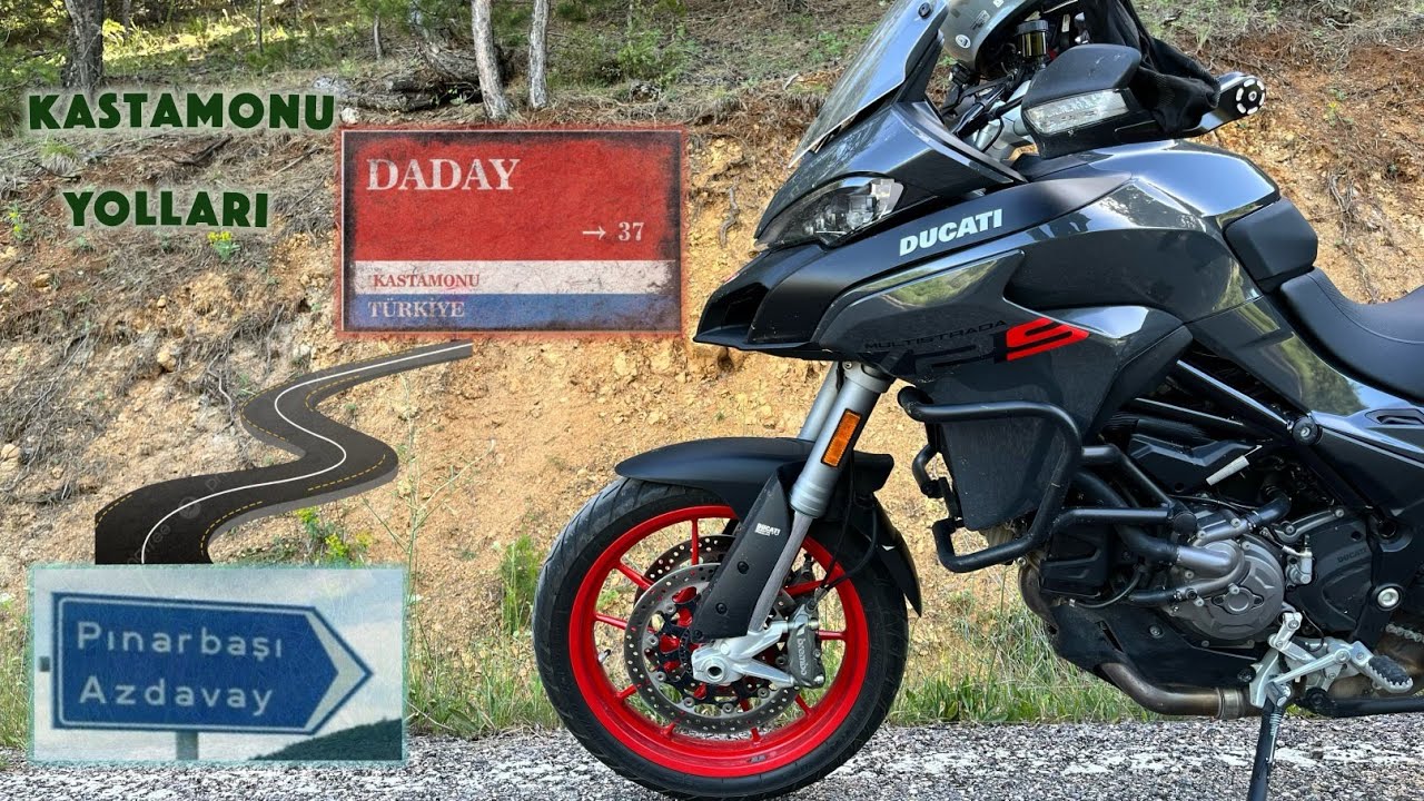 Ducati Multistrada V2S | Muhteşem Doğa & Virajlar | Kastamonu: Daday-Azdavay
