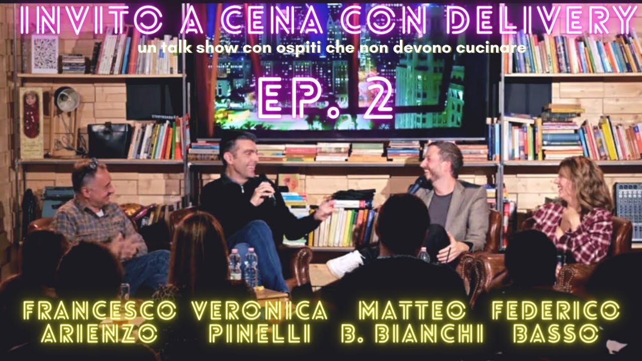 Ep. 2- Invito a cena con delivery - Libri brutti e un gatto di nome Snatch