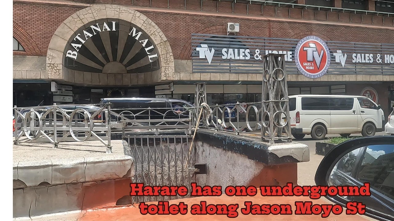 Harare has one underground toilet along Jason Moyo St #zimbabwe #harare #africa ##roads #traffic 