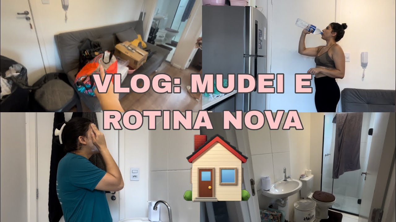 VLOG: FINALMENTE MUDAMOS+ NOVA ROTINA 