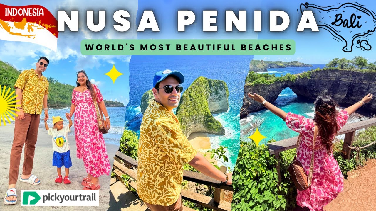 Один день, бесконечные виды – Нуса Пенида 🏝️🌿 #kelingkingbeach ##pickyourtrail #baliescape #bali