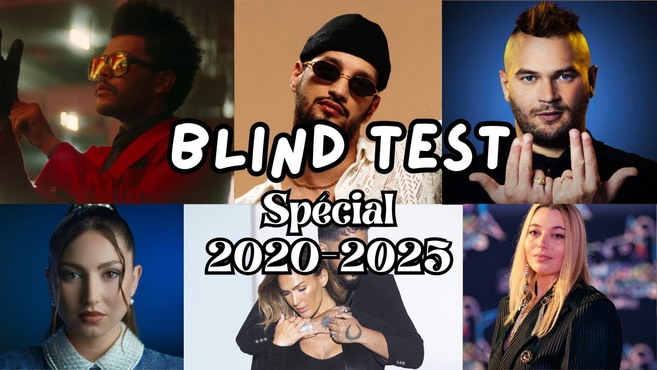BLIND TEST 2020–2025 | Seulement les vrais reconnaîtront tout