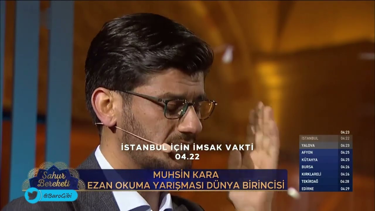 Muhsin Kara - Sabah Ezanı (Sahur Bereketi 27. Bölüm) (28 Nisan 2022)