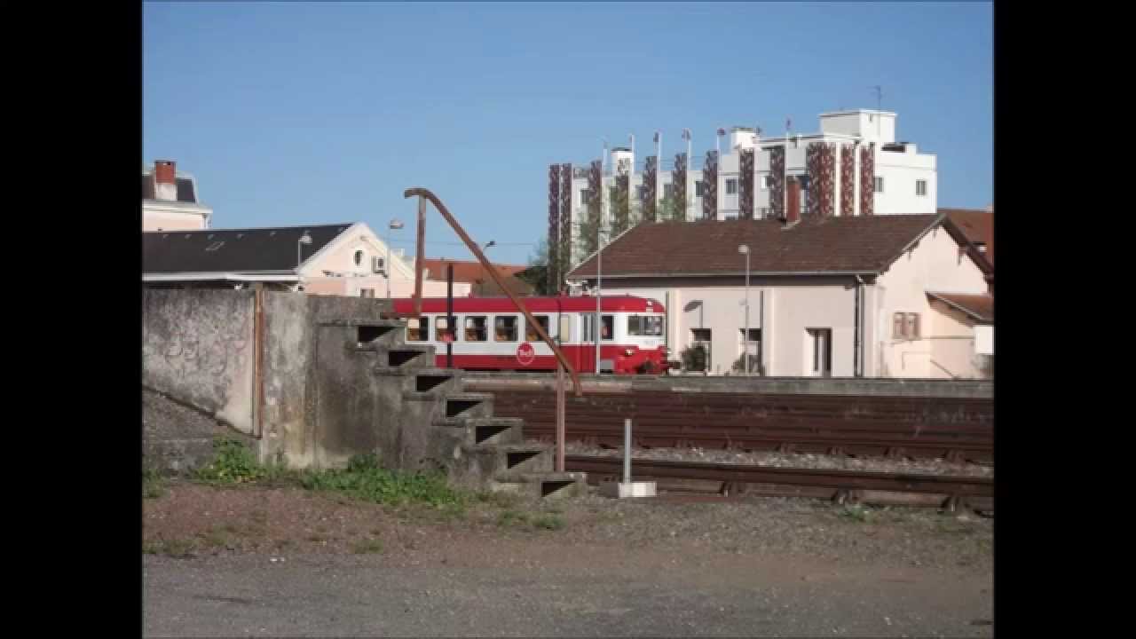 Visite des autorails caravelles du TPCF en gare d'Albi-Ville