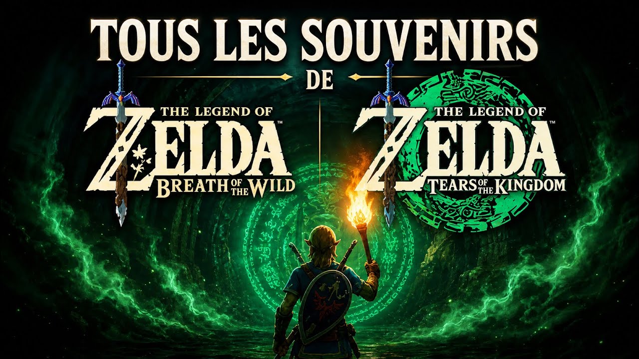 Zelda BOTW (+ DLC 1&2) & TOTK: tous les souvenirs, le Film!