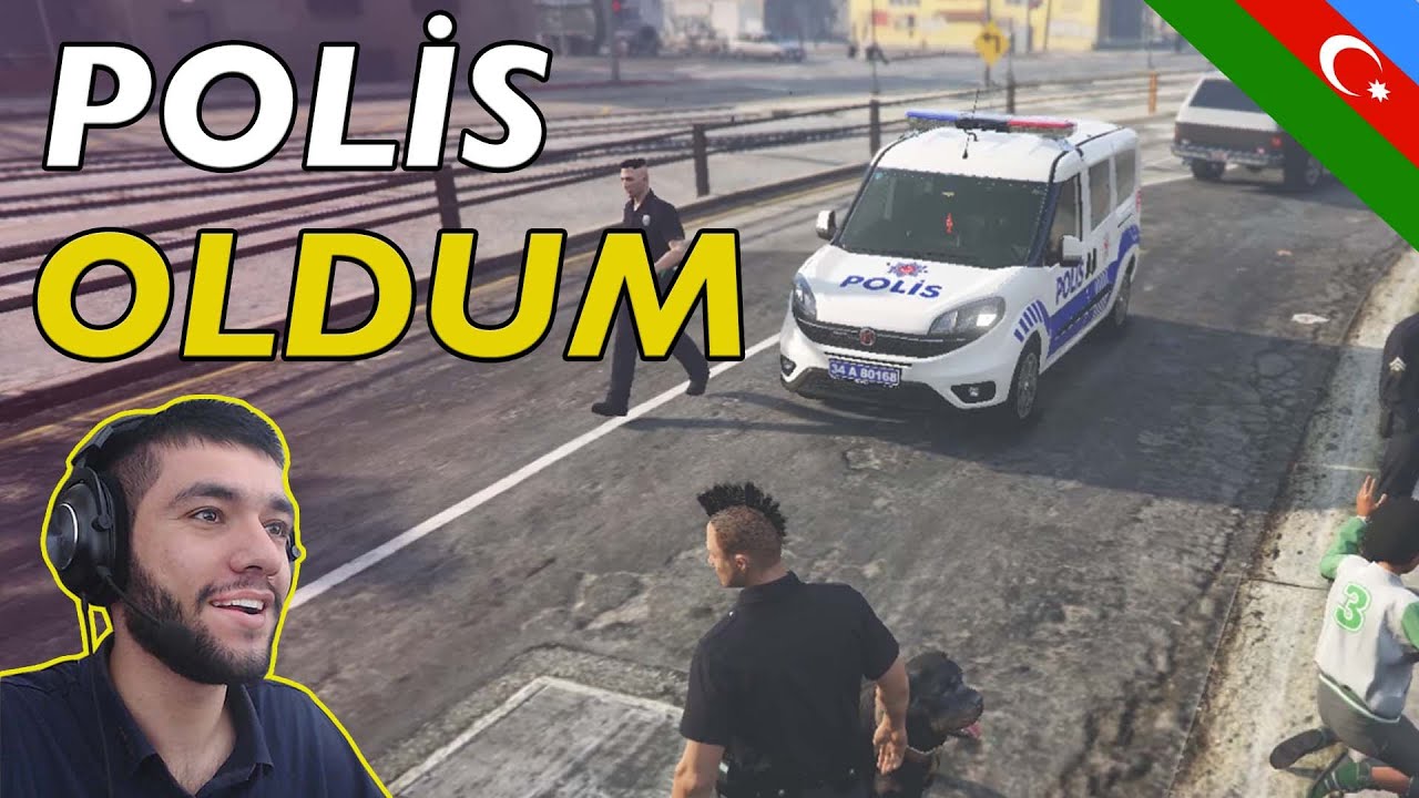 POLİS OLDUM, SİLAHLA ATƏŞ AÇDILAR - GTA 5 POLİS LSPDFR