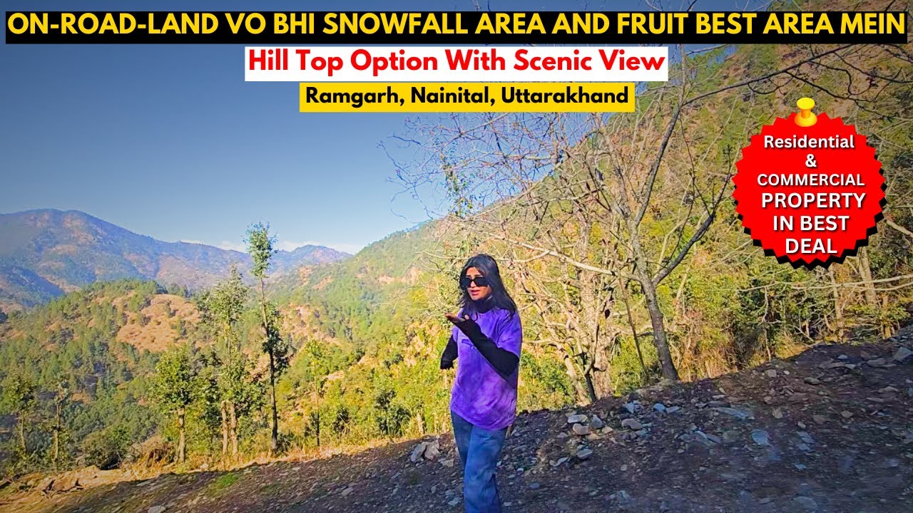 Land In Ramgarh: Hill Top Land|Ramgarh|Residential & Commercial Land| Invest Bharat