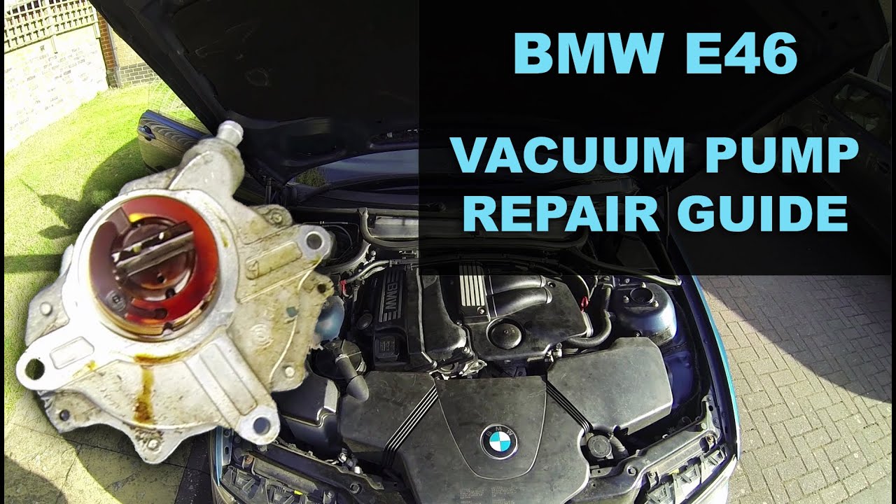 BMW E46 Vacuum Pump Repair